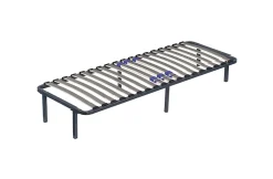 King Of Dreams Sommier noir - 70x190 cm - cadre a lattes renforce - reglable - montage facile - confort optimal - usage quotidien Sale