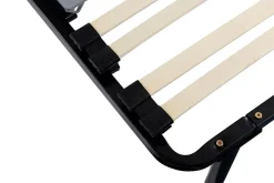King Of Dreams Sommier Renforcé 90x190 cm - Cadre à Lattes 29 cm - Compatible avec Tous Matelas - Métal 1,4 mm - 18 Lattes 9 mm - Cadre à Latte M