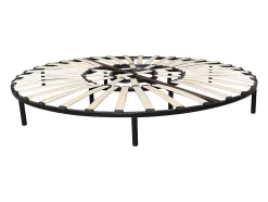 Vente-unique Sommier rond à lattes - 220 x 220 cm - ROMA de YSMÉE