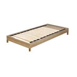 Weber Industries Sommier sur pied SOMKIT 90x190 / Décor Chêne blanchi