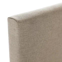 Vs Venta-Stock Sommier tapissier Aura + tête de lit 90x190 cm Beige, hauteur 30 cm Discount