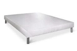 Somness Sommier tapissier blanc 160x200 Sale