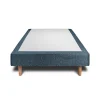 Sommeil De Plomb Sommier Tapissier Bouclette Bleu 90x200 H35cm