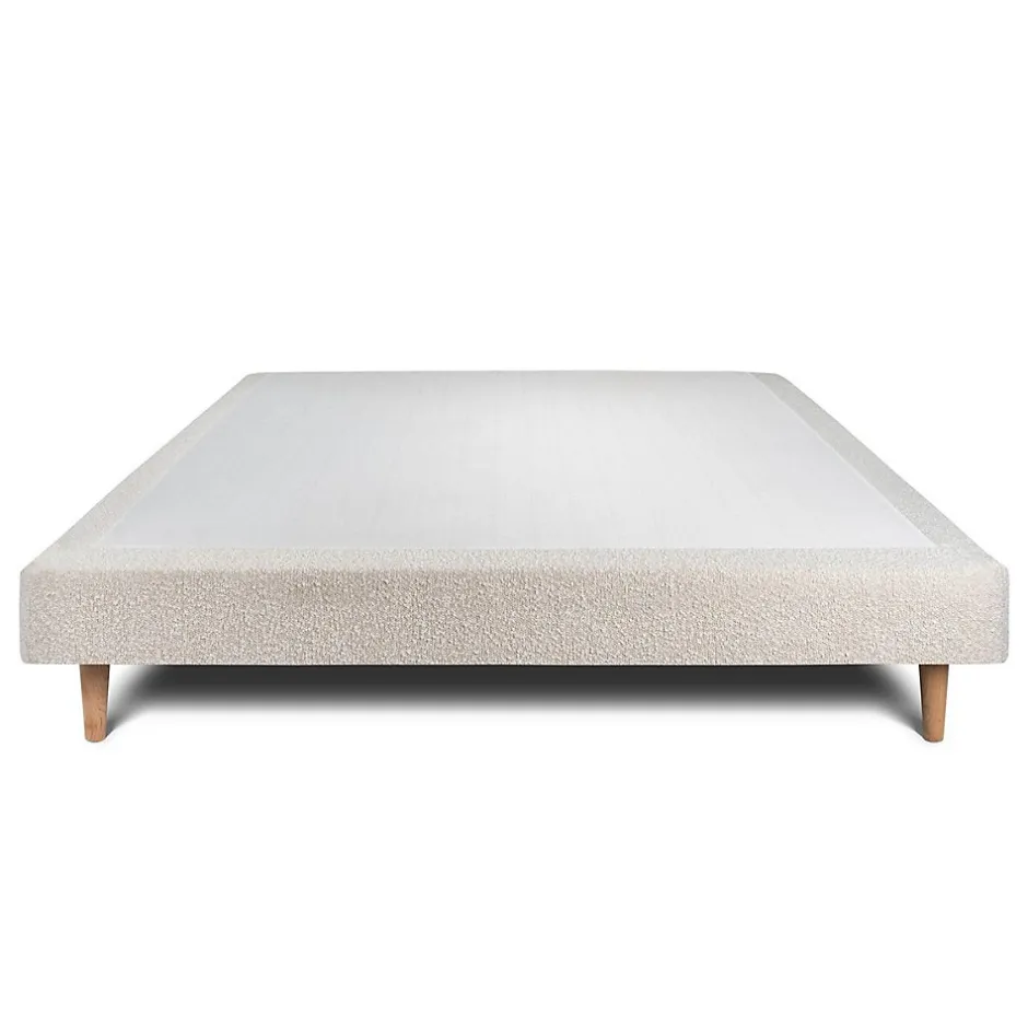 Sommeil De Plomb Sommier Tapissier Bouclette Beige 150x190 H29cm