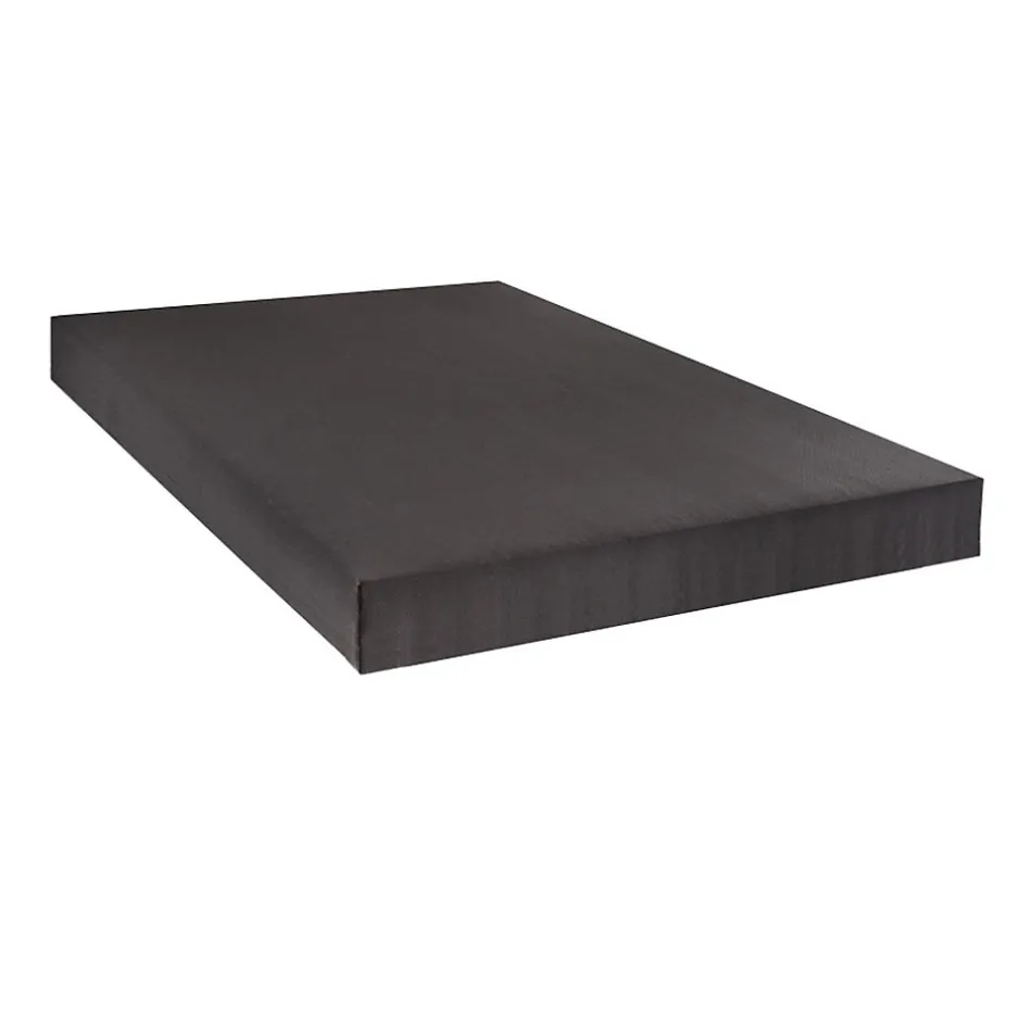 Bellecour Sommier tapissier Constantine 140x200 cm Epaisseur 18 cm Gris anthracite (pieds non inclus) Hot