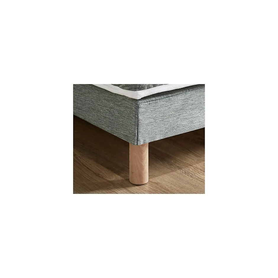 Idliterie Sommier tapissier vert celadon 90x200 Sale