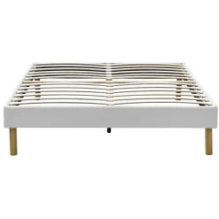 Provence Literie Sommier Tapissier 160x200 cm - 18 cm - Compatible avec Tous Matelas - Confort Optimal - Montage Rapide et Facile - 13 Lattes - ADR