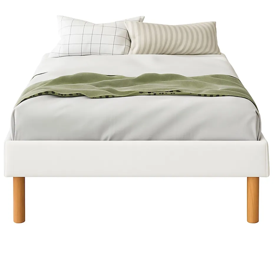 King Of Dreams Sommier Tapissier 90x200 cm - 18 cm - Compatible avec Tous Matelas - Confort Optimal - Montage Rapide et Facile - 13 Lattes - SOMM Hot