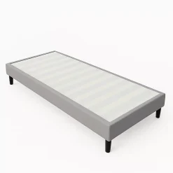 King Of Dreams Sommier 80x200 cm - dehoussable - hauteur pieds 20 cm - 13 lattes - soutien ferme - confort - usage quotidien - Outlet