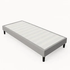 Nuits D'Or Sommier 80x200 cm - tapissier - déhoussable - housse lavable - pieds 20 cm - 13 lattes - confort optimal - usage quotidien -