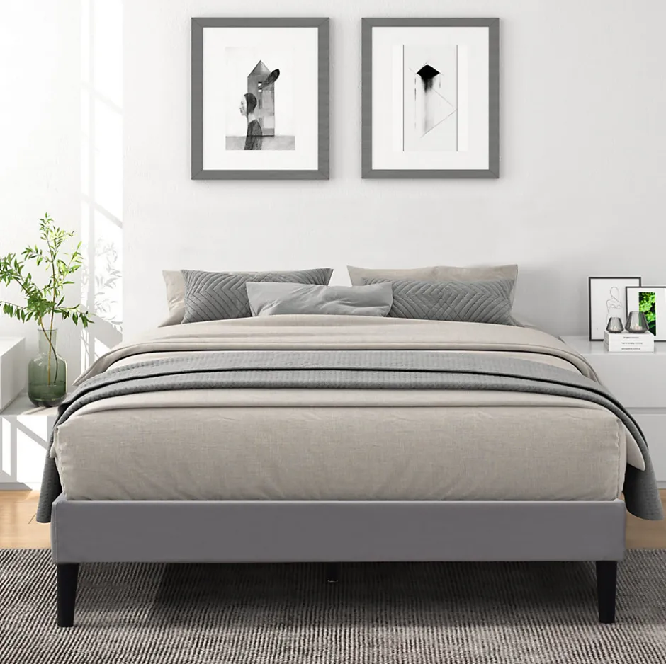 King Of Dreams Sommier 180x200 cm dehoussable - pieds 20 cm - 2 x 13 lattes - soutien ferme - confort optimal - usage quotidien - literie