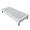 King Of Dreams Sommier 80x200 cm tapissier dehoussable - pieds 20 cm - 13 lattes - montage rapide - revetement facile entretien - -