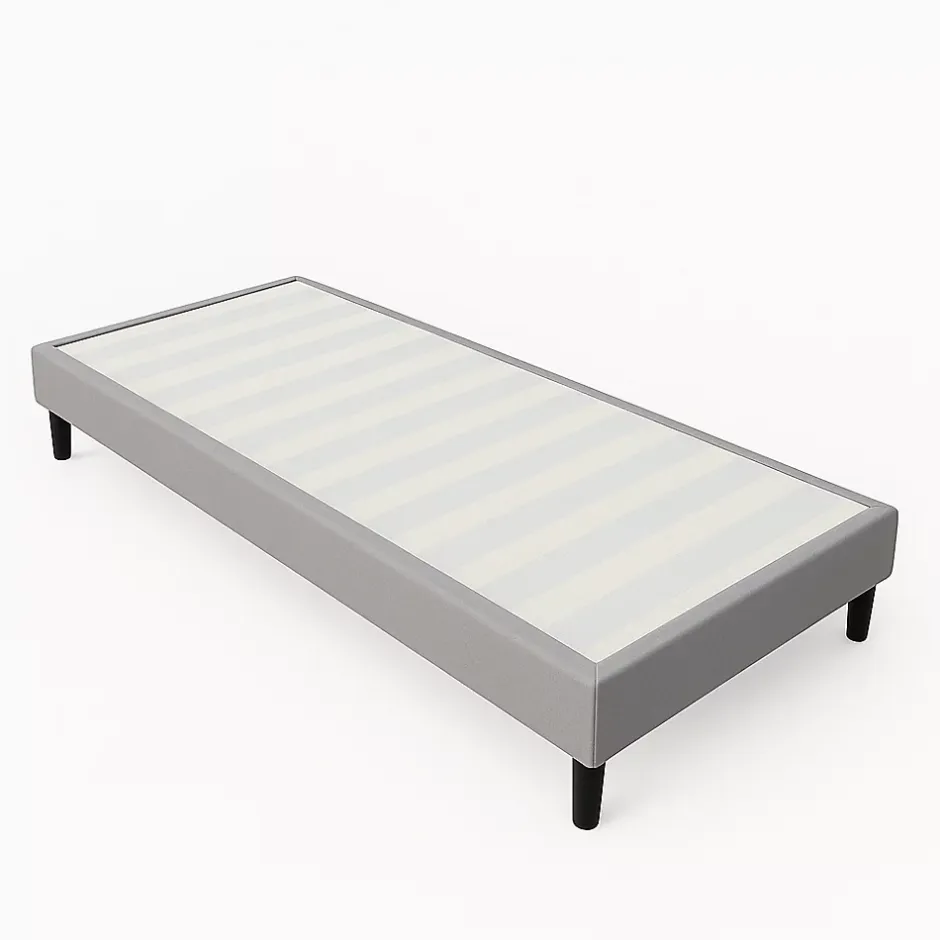 Nuits D'Or Sommier 90x200 cm Tapissier Déhoussable - 20 cm - 13 Lattes - Montage Rapide et Facile - Housse Lavable - Confort Optimal - Opale Clearance