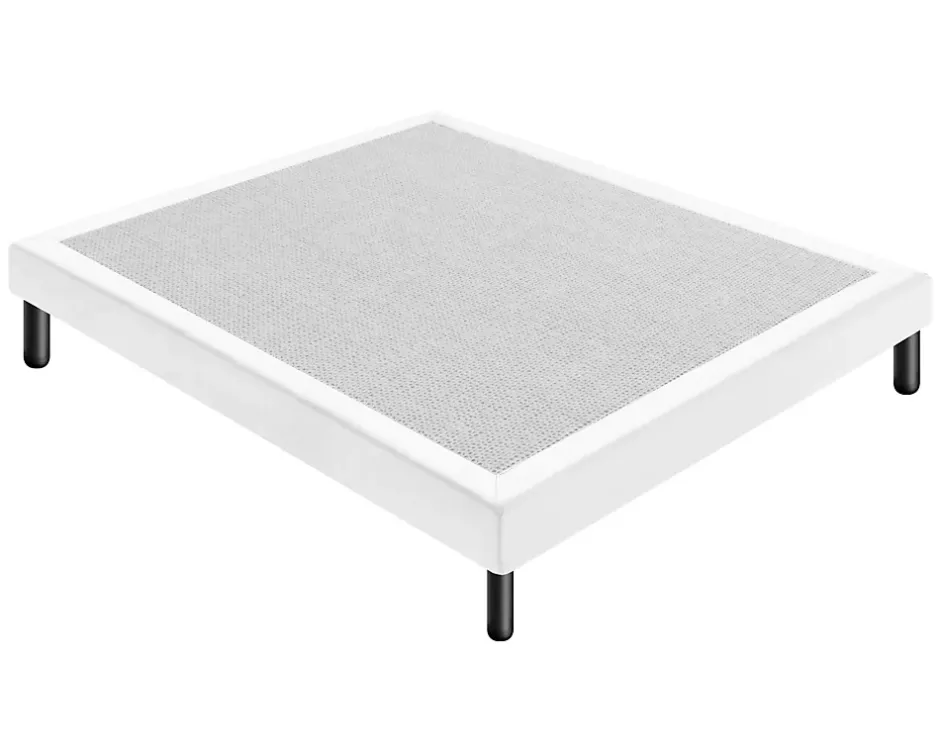 Materassiedoghe Sommier 160x200 Tapissier Déco Couleur Blanc Resistant Jusqu'à 120 Kg Par Personne Sale