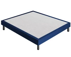 Materassiedoghe Sommier 90x200 Tapissier Déco Couleur Bleu Resistant Jusqu'à 120 Kg Par Personne Clearance