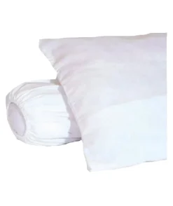Toison d'Or Sous-taie d'oreiller molleton 100% coton gratté 60x60 cm blanc