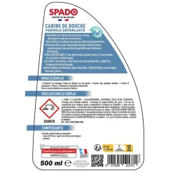 Spado Spray nettoyant déperlant cabine de douche 500ml