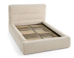 Lisa Design Sunset - lit coffre - 140x190 cm - sommier inclus - en fausse fourrure - Clearance