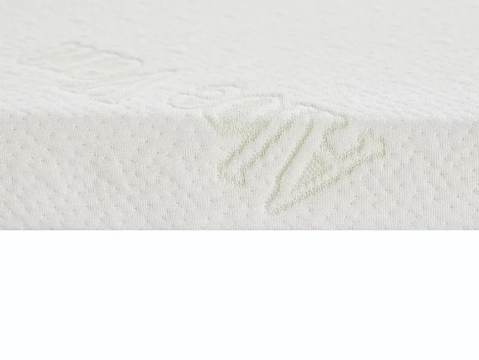 Vente-unique Surmatelas 140 x 190 cm luxe mémoire de forme coutil aloe vera ép.5cm - LACETO de NATUREA Outlet