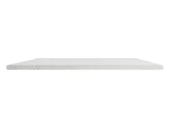 Vente-unique Surmatelas 160 x 200 cm luxe mémoire de forme coutil aloe vera ép.5cm - LACETO de NATUREA