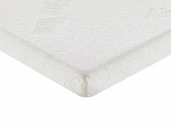 Vente-unique Surmatelas 160 x 200 cm luxe mémoire de forme coutil aloe vera ép.5cm - LACETO de NATUREA