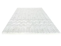 Vente-unique Surmatelas 180 x 200 cm mémoire de forme coutil aloe vera ép.5cm - ANTASSE de NATUREA Discount