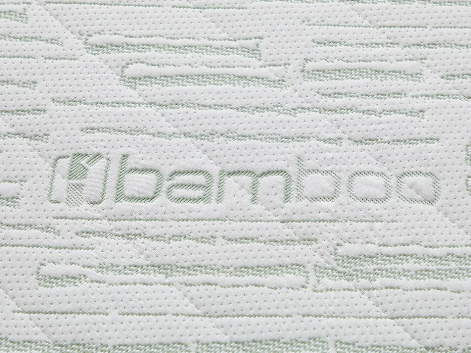 Vente-unique Surmatelas 140 x 190 cm mémoire de forme coutil bambou ép.5cm - LUFFY de NATUREA Outlet
