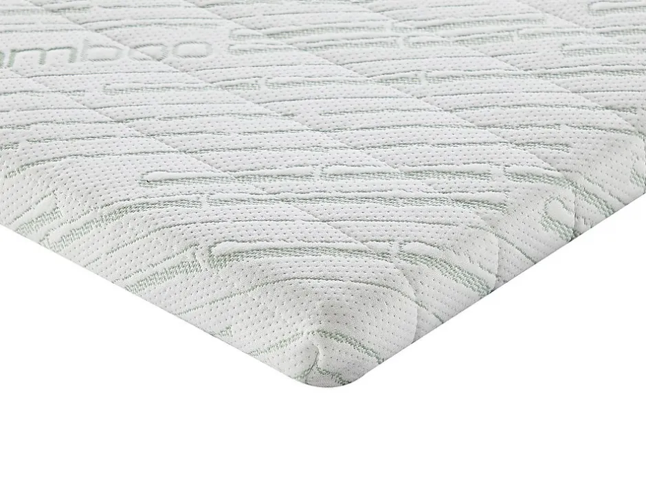 Vente-unique Surmatelas 140 x 190 cm mémoire de forme coutil bambou ép.5cm - LUFFY de NATUREA Outlet