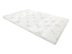 Vente-unique Surmatelas 160 x 200 cm mémoire de forme coutil aloe vera ép.5cm - ANTASSE de NATUREA