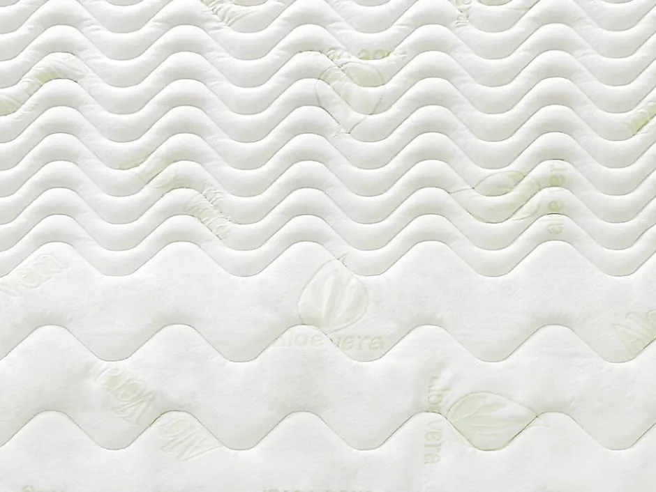 Vente-unique Surmatelas 160 x 200 cm mémoire de forme coutil aloe vera ép.5cm - ANTASSE de NATUREA