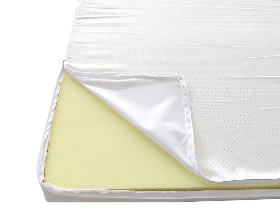 Vente-unique Surmatelas 160 x 200 cm mémoire de forme coutil aloe vera ép.5cm - ANTASSE de NATUREA