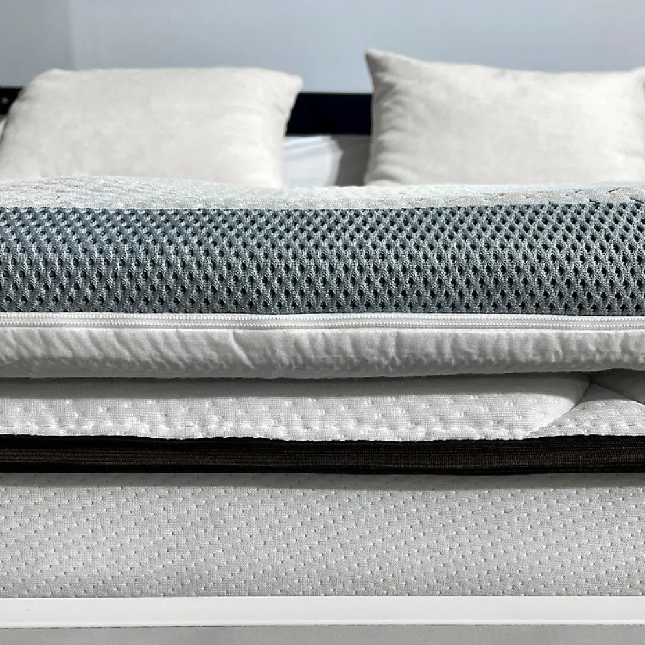 Meubletmoi Surmatelas 160 x 200 cm mousse mémoire de forme et gel AirFeel™ - LUNA Sale