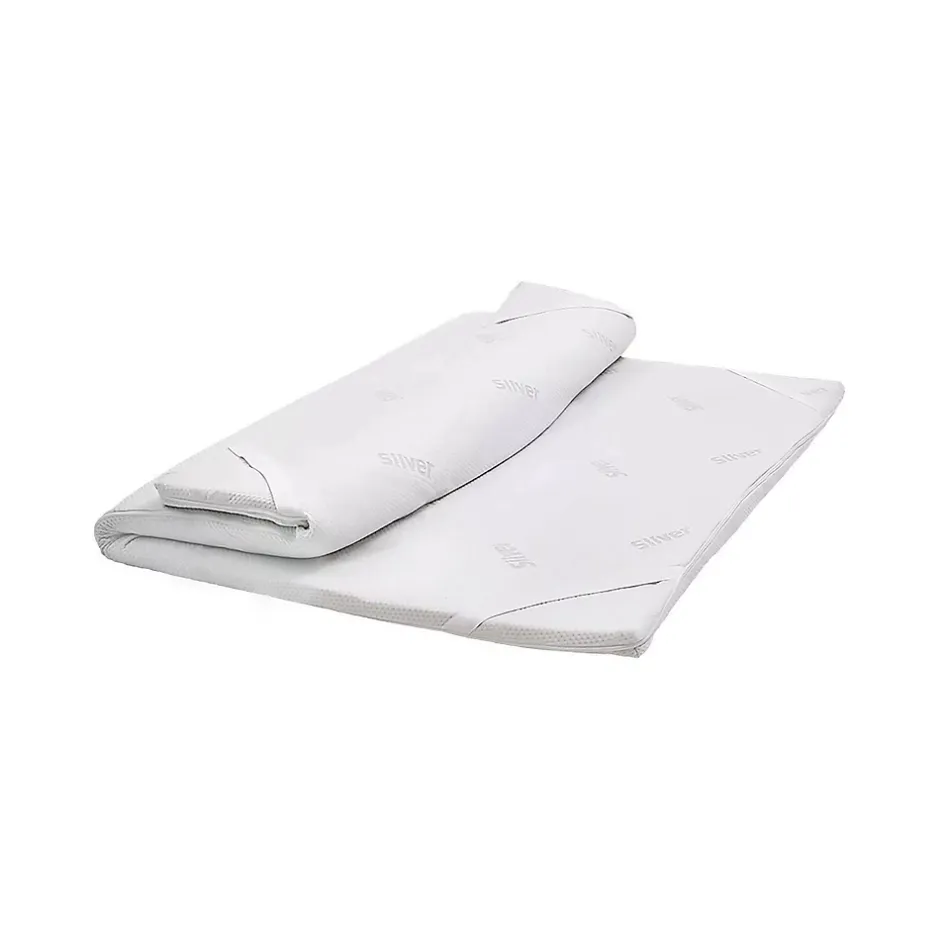Talamo Italia Surmatelas carré et demi Dlovri, Surmatelas pour améliorer la posture, Surmatelas à mémoire de forme, 120x200xh5 cm Outlet
