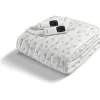 Imetec Surmatelas Chauffant - - 2 Places Adapto, 150x160 cm - 6 Températures Chauffage Rapide - 100 Coton - Température Constante