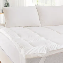Sensei Maison Surmatelas de confort 5 cm percale de coton 1100 g/m² 160x200 cm COZY CONFORT Hot