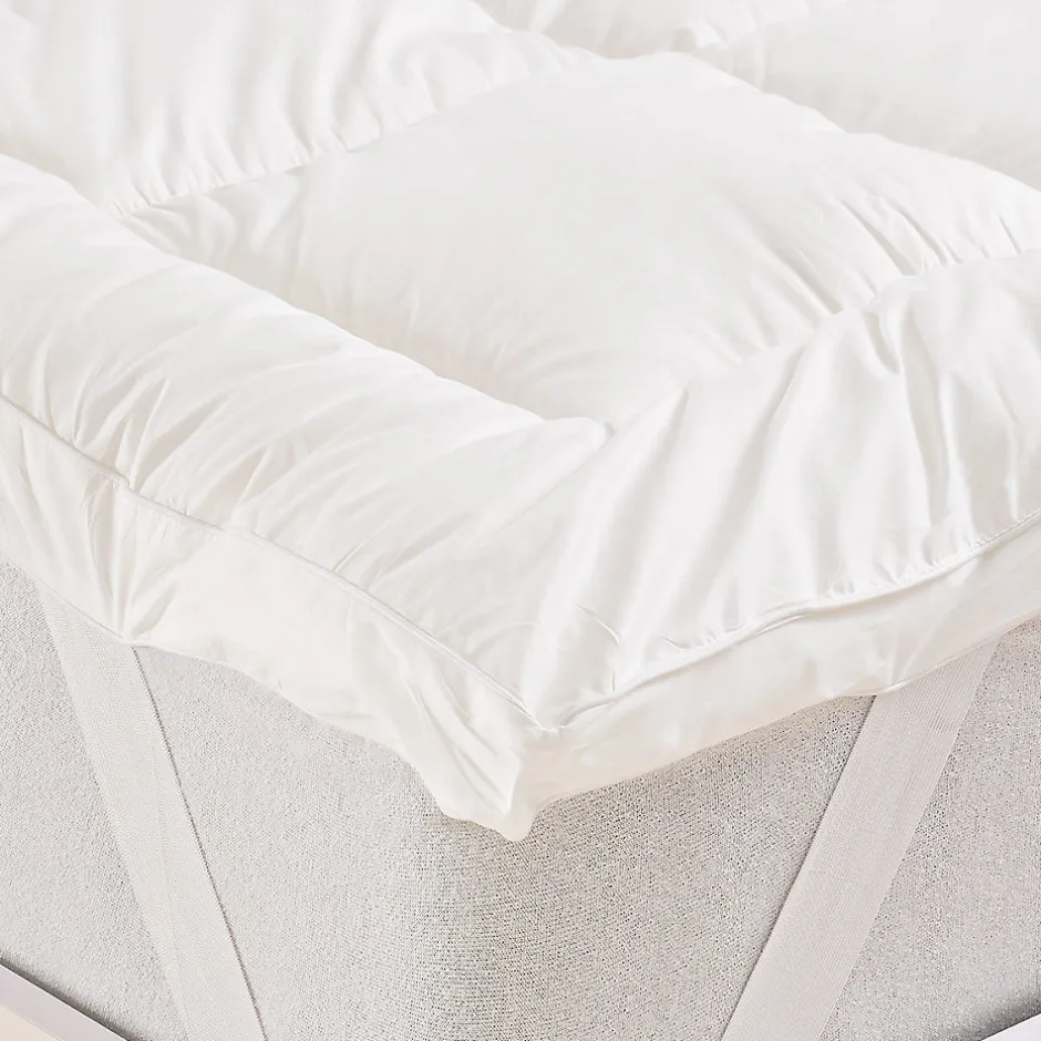 Sensei Maison Surmatelas de confort 5 cm percale de coton 1100 g/m² 180x200 cm COZY CONFORT