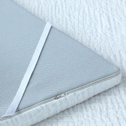 Idliterie Surmatelas déhoussable duo latex et mémoire forme 160x200 Outlet