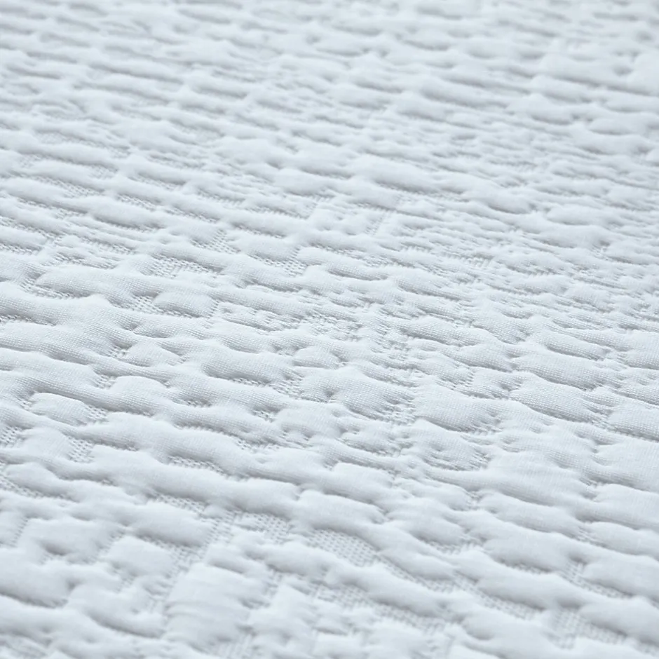 Idliterie Surmatelas déhoussable mousse à mémoire forme 50kg/m3 80x200