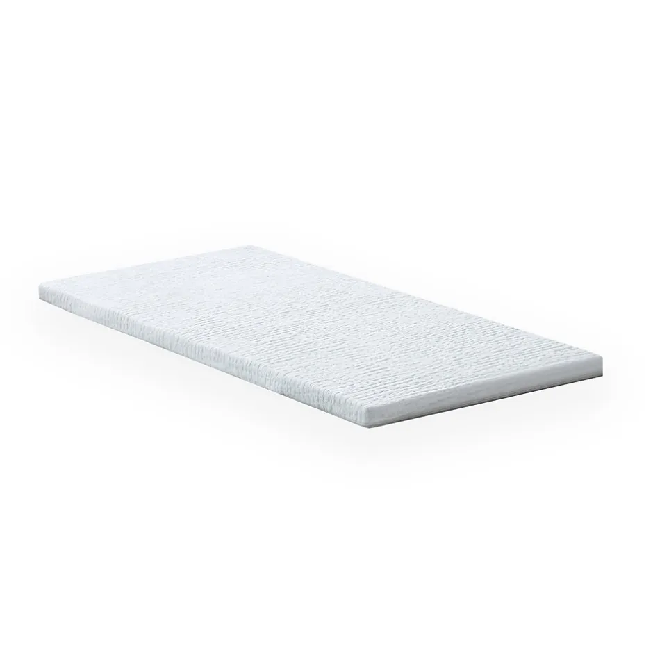 Idliterie Surmatelas déhoussable mousse à mémoire forme 50kg/m3 80x200