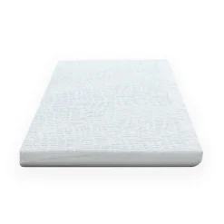 Idliterie Surmatelas déhoussable mousse à mémoire forme 50kg/m3 80x200