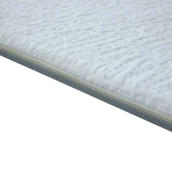 Idliterie Surmatelas déhoussable mousse à mémoire forme 50kg/m3 90x200