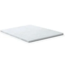 Idliterie Surmatelas déhoussable mousse à mémoire forme 50kg/m3 140x190