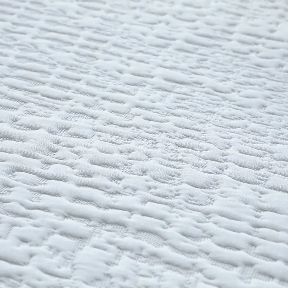 Idliterie Surmatelas déhoussable mousse à mémoire forme 50kg/m3 180x200
