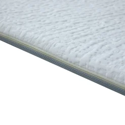 Idliterie Surmatelas déhoussable mousse à mémoire forme 50kg/m3 180x200