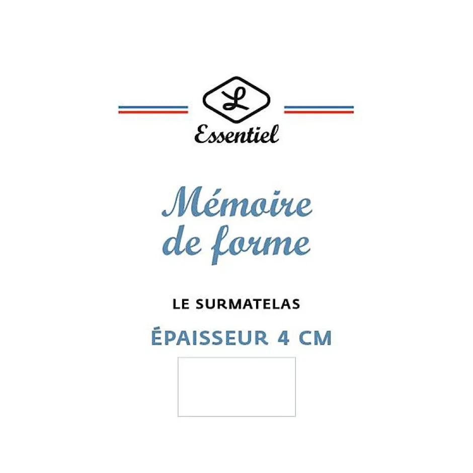 Lestra Surmatelas Softyne à mémoire de forme 80 x 200 cm Clearance