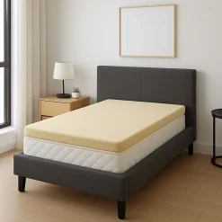 King Of Dreams Surmatelas 90x190 - Hauteur 5 cm - Confort optimal - Soutien ferme - Idéal pour sommeil profond - Surmatelas mémoire