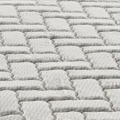 Materassiedoghe Sur-matelas 80x200 - Mousse à Mémoire De Forme De 3 Cm - Revêtement Silver Fresh