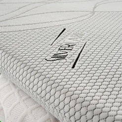 Materassiedoghe Sur-matelas 140x200 - Mousse à Mémoire De Forme - Epaisseur 5 cm - Revêtement Amovible Silver Fresh