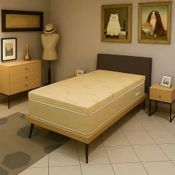 King Of Dreams Surmatelas 70x190 cm - Confort Optimal - Très Moelleux - Idéal pour Usage Quotidien - POLYSOF Outlet