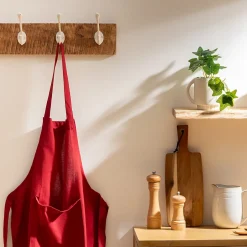 Atmosphera Créateur D'Intérieur Tablier - coton - rouge - 60x80 cm - Atmosphera Sale